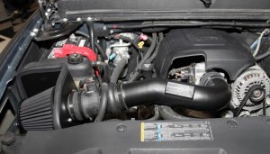 Chevrolet Silverado 1500 Performance Air Intake - K&N Engineering - Blackhawk - Black - `07-`08